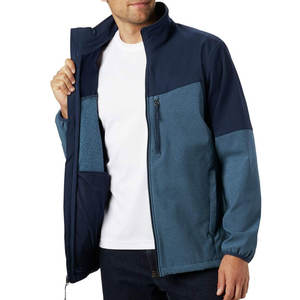 Fourniture en usine de vestes softshell de haute qualité pour hommes veste softshell d'extérieur de randonnée et de sport imperméable personnalisée pour hommes - Product Image 5