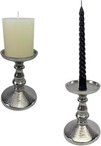 Sophisticated Classic Vintage Inspired Aluminum <b>Candle</b> Holder Romantic Christmas <b>Dinner</b> Elegant Interior Home Decorations - Product Image 5