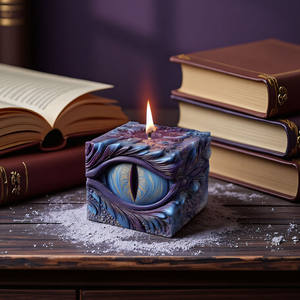 Dumo 3D ejderha göz mum silikon kalıp DIY sihirli küp & fantezi ejderha şekli kalıp el yapımı balmumu yapımı için, gotik parti dekor - Product Image 4