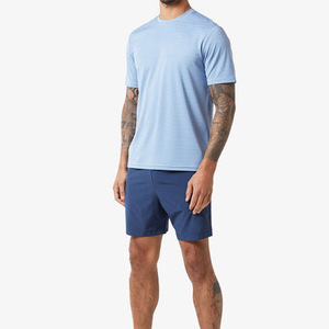 Conjunto de Pantalones Cortos Deportivos de Algodón Personalizados para Hombre, Camiseta de Running Retro de Alta Calidad con Sublimación de Logotipo Personalizado, Transpirable - Product Image 2