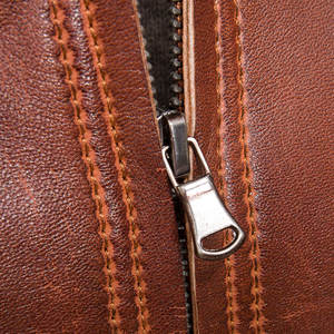 Chaqueta de cuero transpirable para mujer de diseño único de Venta caliente con chaqueta sólida con logotipo personalizado para OEM - Product Image 6