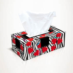 Caja de pañuelos de papel rectangular moderna, caja de pañuelos para casa, oficina, o baño Hotel, venta directa de fábrica de Pakistán - Product Image 2