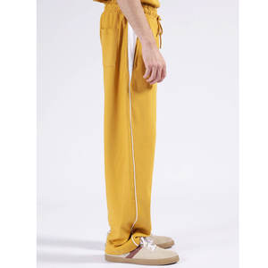 กางเกงจ็อกเกอร์สำหรับผู้ชายกางเกงวิ่งแบบเรียบกางเกงวิ่งทรงหลวมระบายอากาศดี - Product Image 4