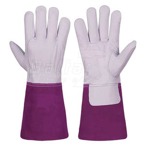 Gants de soudage à vente chaude 2025, gants de soudage de couleur personnalisée, protection, utilisation des gants de soudage - Product Image 1