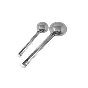 Cuillère de cuisson en acier pour la maison et la cuisine Taille personnalisée Fini à la main pour la meilleure vente Cuillère à couverts en métal de haute qualité - Product Image 1