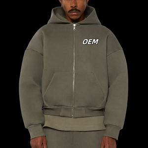 Sudadera con Capucha Holgada de Alta Calidad 2026, 100% Algodón, Talla Grande, para Invierno, Personalizable, Unisex - Product Image 3