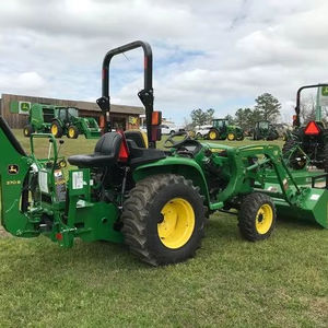 Tractor agrícola barato al por mayor John Deer disponible tractores usados a la venta con cargador frontal y retroexcavadora - Product Image 2