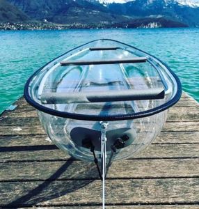 Kayak transparente y resistente en venta, con diseño ligero de 57 libras, 100% de protección UV y capacidad para 2 personas. - Product Image 4