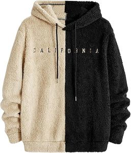 Sudaderas con Capucha de Forro Polar, Bordadas, Estampadas y en Relieve, de Invierno, Talla Grande, Unisex, Ropa de Calle - Product Image 1