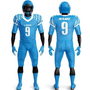 Conjunto de uniforme de fútbol americano personalizado 2025 para equipo de práctica ropa deportiva ajustada - Product Image 5