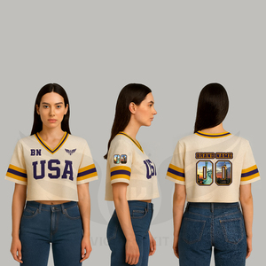 Maillot de football américain personnalisé en mesh, vêtements d'équipe, maillots de sport sublimés, streetwear, maillot de football rétro - Product Image 1