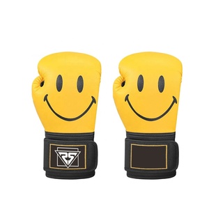 2024 Guantes de boxeo de entrenamiento con logotipo personalizado profesional para hombres Guantes de boxeo MMA de cuero de 12oz y 14oz - Product Image 3