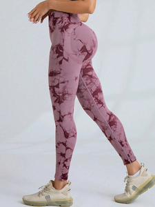 Leggings de compression taille haute pour femme, sans couture, respirants, longueur intégrale, pour le sport, le yoga et le fitness, avec effet ventre plat - Product Image 5