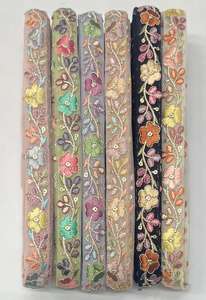 Robe de luxe perlée dentelle tissu soudanais femmes toub en gros durable en utilisant du coton français à bas prix - Product Image 2