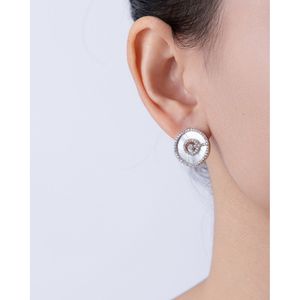 ต่างหูเพชรหลากสีสัน - Product Image 5