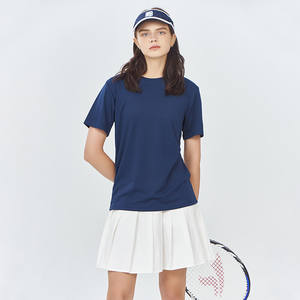 เสื้อยืดผู้ชายใส่ได้ทั้งชายและหญิงผ้าโพลีเอสเตอร์เปล่าแบบแห้งเร็ว - Product Image 3