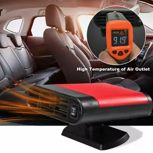 Chauffage de voiture d'hiver général 12v Ventilateur de fenêtre de voiture Chauffage portable antibrouillard Accessoires d'intérieur de voiture