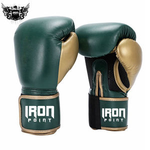 ถุงมือต่อสู้หนังวัว PU หลายสีออกแบบโลโก้ได้ตามต้องการ - Product Image 1