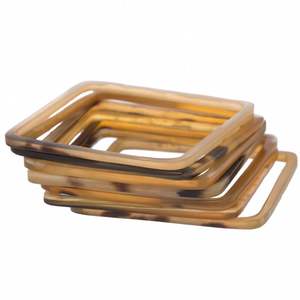 Bracelets et joncs en corne de buffle style animalier antique, faits à la main, étanches, vente en gros, bijoux HF CRAFTS - Product Image 1