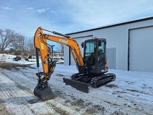 2020 Cases CX37C Mini Excavator 37 HP Excellent état avec de faibles heures focalisées sur le moteur et la pompe-Utilisé pour la vente - Product Image 6