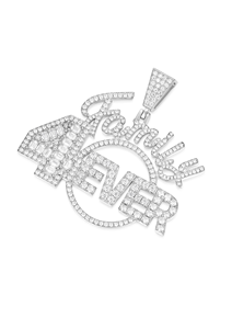 Colgante Familiar Personalizado de Oro de 14K y Chapado en Rodio con Moissanita VVS, Regalo para Siempre - Product Image 5