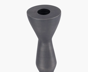 Ensemble élégant de chandeliers minimalistes en aluminium noir pour la décoration de Noël à la maison, design moderne et durable - Product Image 3