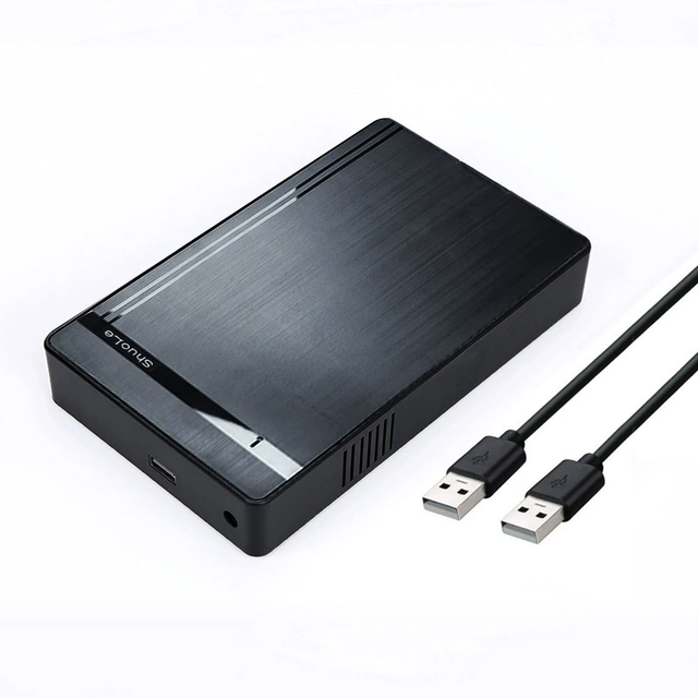 Factory Price 3.5 Inch Hard Drive case SATA to USB2.0 HDD Enclosure for 3.5inch HDD for Desktop Hard Drive