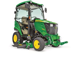 Offre Spéciale John Deer 1026R hydrostatique chargeur frontal tondeuse à quatre roues plateau de coupe John Deer 1026R tracteur compact plateau de coupe - Product Image 1