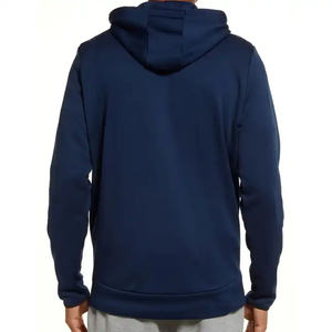 เสื้อฮู้ดดี้ผู้ชายคุณภาพสูง ทรงโอเวอร์ไซส์ ซิปเต็มตัว ผ้าฝ้ายฟลีซหนานุ่ม อุ่นสบายสำหรับฤดูหนาว สไตล์ลำลองแนวสตรีท รับผลิตแบบ OEM - Product Image 3