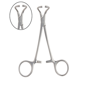 Pinzas para Toallas Backhaus de Acero Inoxidable, Reutilizables, con Mecanismo de Bloqueo, Uso Dental Profesional Manual - Product Image 1