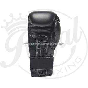 Guantes de boxeo de cuero genuino de alta calidad personalizados etiqueta privada equipo de artes marciales profesional para niños tamaños 6oz 8oz guantes de boxeo - Product Image 4