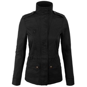 Manteau long classique en duvet vintage imperméable à capuche pour femme, en mélange de polyester, de haute qualité, vente en gros, personnalisé, décontracté - Product Image 4