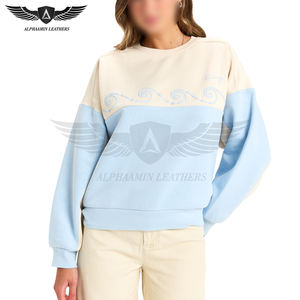 เสื้อสเวตเตอร์ผ้าฟลีซของผู้หญิงชุดกันหนาวผ้าคอตตอนสวมใส่2025สำหรับผู้หญิงและผู้หญิงโลโก้ตามสั่ง - Product Image 1