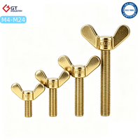 Vis à ailettes en acier allié Dacromet DIN316 M6x58mm, vente directe du fournisseur chinois de renommée