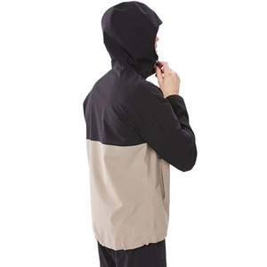 เสื้อแจ็กเก็ตกันฝนกันน้ำเป็นมิตรกับสิ่งแวดล้อมสำหรับใช้กลางแจ้งเสื้อกันลมน้ำหนักเบามีฮู้ดปรับได้สำหรับผู้ชาย - Product Image 6