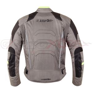 Chaqueta de Motocicleta Impermeable y Cortavientos para Hombre, Color Gris y Negro, 600D, con Certificación CE, para Invierno, al por Mayor y a Precio Económico - Product Image 2