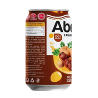 Abest Tamarind Drankjes in blikjes & flessen met verse fruitsmaak, koolhydraatarm, 330ml