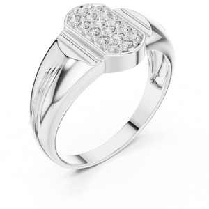 Bague en diamant rond fantaisie pour homme cultivée en laboratoire pierre certifiée fiançailles mariage bijoux de mode acheteurs en gros - Product Image 4