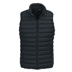 Chemises polo promotionnelles personnalisées Lux, gilet rembourré pour un merchandising efficace - Product Image 3