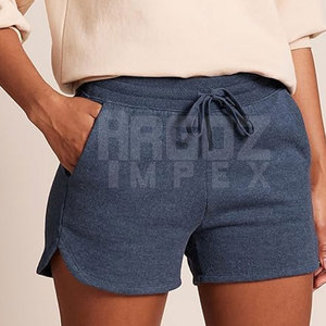 Short pour Femme de Couleur Unie Nouveau Style Custom Made Short pour Femme à Vendre Short pour Femme Fabriqué au Pakistan - Product Image 3