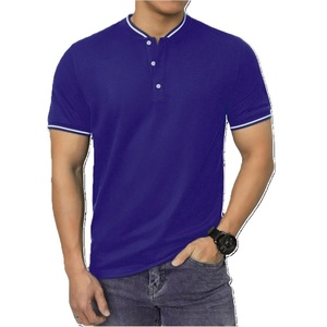 Camiseta de Polo de Golf para Hombre, Diseño Personalizado, de Alta Calidad, de Seda, Manga Corta, Tejido de Punto, Estampado Sólido, Contraste Liso - Product Image 6