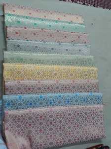 Tissus brodés en soie 100% tissés à la main, motifs imprimés, unis, pour petits objets, design textile pour la maison, mariage/robe/linge de lit, couleurs - Product Image 4