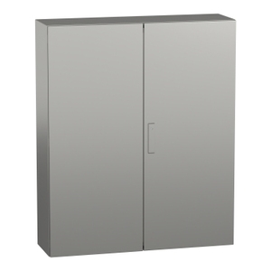 Per SCHNEIDER ELECTRIC NSYS3X121030 SPACIAL S3X Contenitori per Strumenti Elettronici in Acciaio Inox 304L 1000x1000x300mm Scotch Brite - Product Image 1