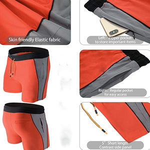 Pantalones Cortos Deportivos Duraderos para Hombre, Pantalones Cortos Deportivos Transpirables y Cómodos para Verano, Pantalones Cortos para Correr, Ropa Deportiva Informal Personalizada para Hombre - Product Image 6