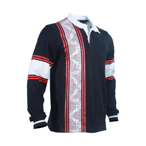 Camiseta de rugby de fútbol para hombre de diseño personalizado, ropa de equipo deportivo de poliéster transpirable, camisetas de rugby de manga corta de tamaño personalizado buenas - Product Image 4