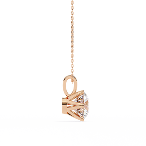 Pendentif en or 18 carats avec diamant cultivé en laboratoire pour femmes - Product Image 2