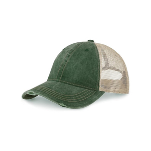 Casquette structurée de type camionneur en gros, profil haut personnalisé, panneau frontal en mousse, snapback réglable, dos en maille - Product Image 5