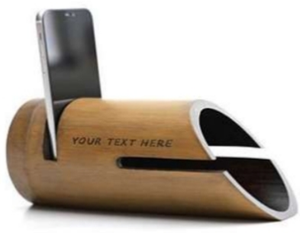 2024ที่ใส่โทรศัพท์มือถือพร้อมเครื่องขยายเสียงไม้ไผ่ธรรมชาติ - Product Image 5