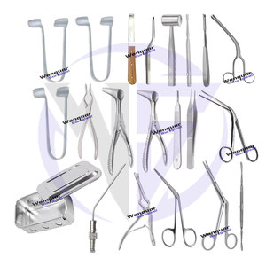Juego de instrumentos quirúrgicos ENT 21 piezas SMR/herramientas de septoplastia para caja de resección submucosa INSTRUMENTOS DE ACERO INOXIDABLE - Product Image 2