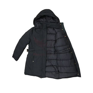 Top Quality Women Parka Big Fur Collar Hooded Thick Warm Long Removable Coats Breathable Women's Parkas From Pakistan - Product Image 2